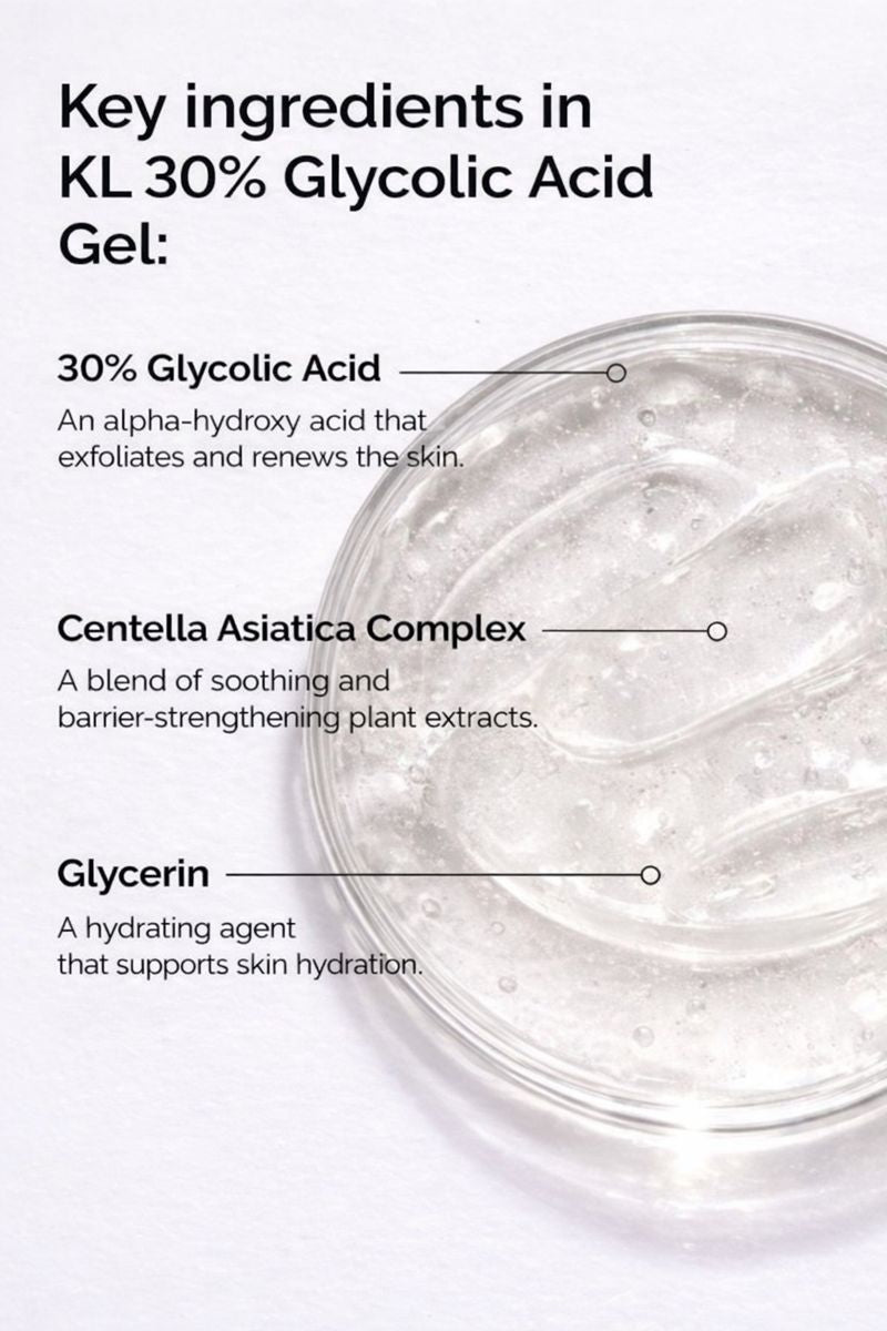 30% Glycolic Acid Gel (Professional Use Only)