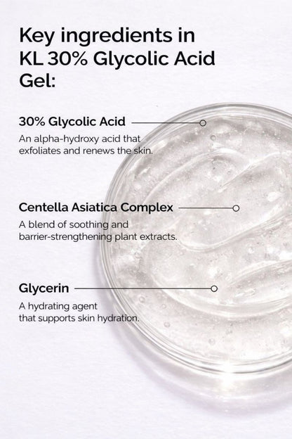 30% Glycolic Acid Gel (Professional Use Only)
